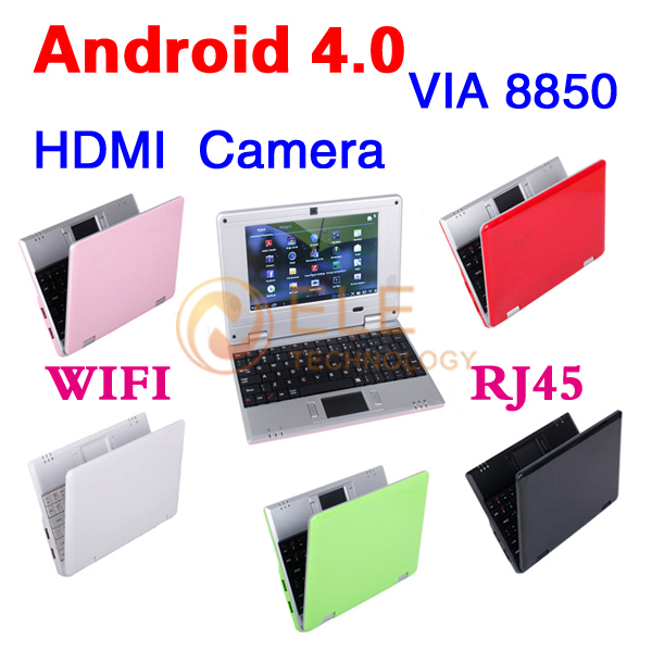 7  Android 4.0 VIA 8850 DDR3 512  4  HDD -hdmi  wi-fi RJ45     