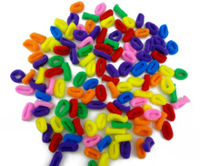 50pcs lot Colorful Child Kids Hair Holders Cute Rubber Bands Hair Elastics Accessories Girl Women Charms