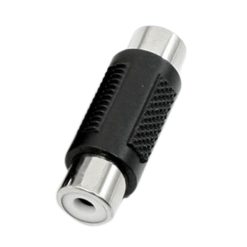 Shopping Time Straight AV RCA Female to Female Connector Coupler Adapter 6 Pcs