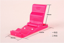1pcs Free shipping Mini Mobile Phone Holder Smart Universal Desk Stand for iPhone Flexible Cellphone Holder