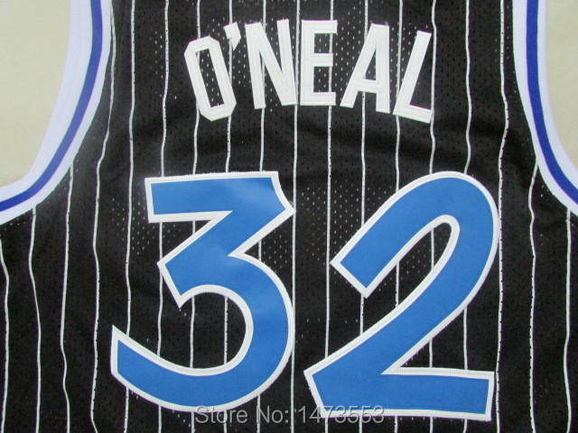 Orlando #32 Shaquille O Neal Black Jersey_01