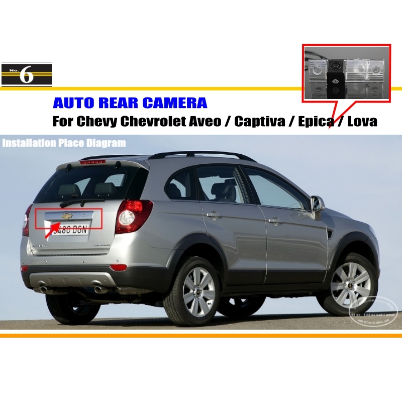 Car Rear View Camera / Back Up Reverse Parking Camera For Chevy Chevrolet Aveo / Captiva / Epica / Lova HD CCD Night Vision