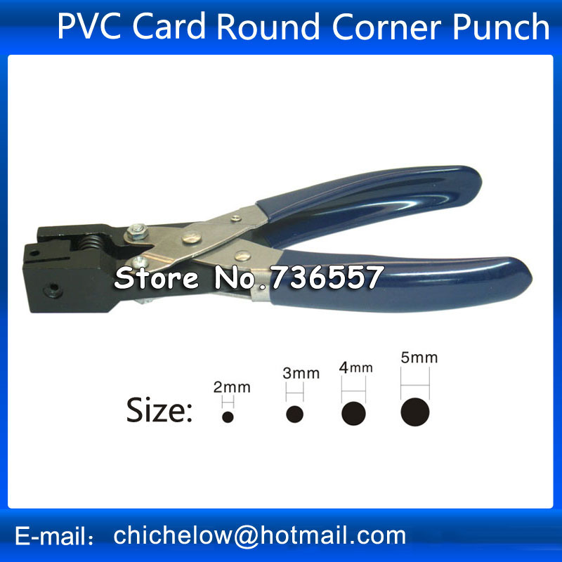Standard slot punch sizes