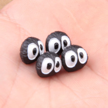 10pcs Totoro Resin Dust Ball Elves Fairy Garden Miniatures Micro Landscape DecoTerrarium Kawaii Crafts Action & Toy Figures