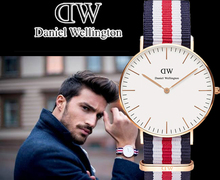 Daniel Wellington Brand Watches rose DW Watch Women Men Nylon Leather Strap Military Sport Quartz Wristwatch