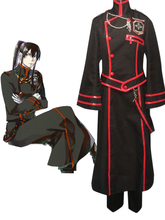 D.Gray-man Kanda Yuu Cosplay Costume