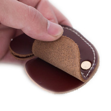 1pc New Hot Cow Leather Protective Two Finger Guard Gear Archery Hunting Shooting arrow Bow Gloves