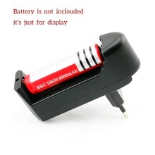 EU Plug Universal CR123A 18650 16340 14500 AA AAA Li ion Batteries Rechargeable Battery Charger for