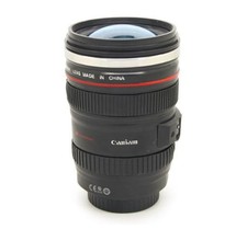 Free Shipping 6th Stainless Steel Coffee Camera Lens Mug Cup M104 MUG 11