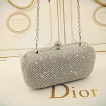2016 New Arrival Ruimin quality diamond evening bag day clutch rhinestone diamond fashion diamond women’s handbag banquet bag