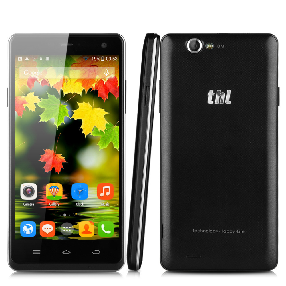 2015 Original 5 0 THL 4400 Smartphone 3G Android 4 2 2 MT6582M Quad CORE 1