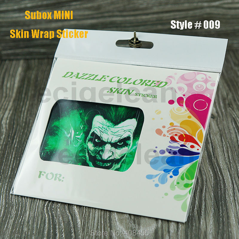 1pc*Subox Mini skin wrap stickers VS Sigelei SnowWolf 200w skin sticker /Cloupor GT skin cover/ IPV3 Li skin wrap Label