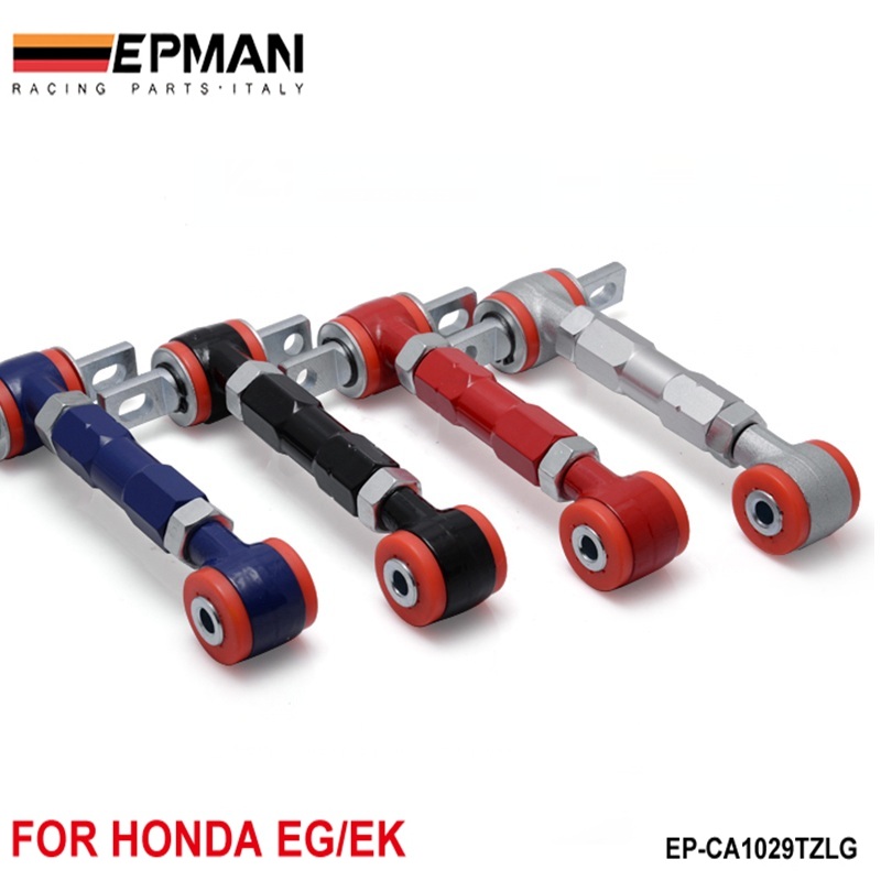 Epman New Adjustable Rear Camber Kit For INTEGRA 94-01 EK EG(Default color BLACK) EP-CA1029TZLG-BK