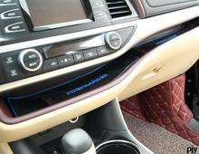 New arrived 11pcs Luminous Non slip Interior slip resistant pad cup storage box mat slot for