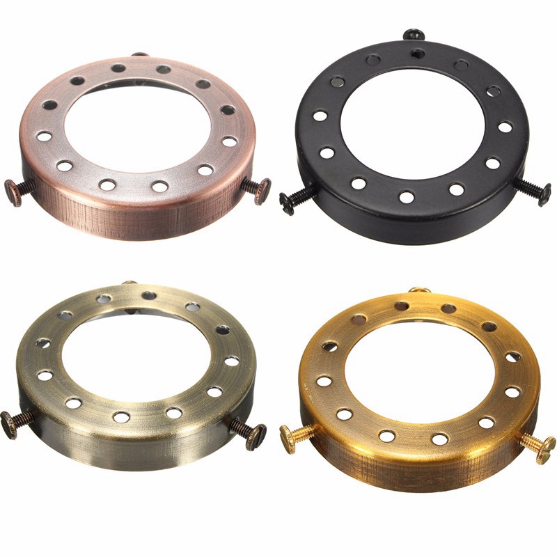 Description Picture 5 of itemSolid Brass Thread Shade Fitter Edison Industrial Retro Cap Vintage Separate Pendant Light Socket Holder Lamp Bases Dropshipping