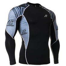 Life On Track Fashion Muscle Man’s Fix Gear Long Sleeves Tight Compression T-Shirts Training Running Body Building Sport Shirt