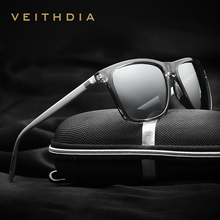 VEITHDIA Brand Unisex Retro Aluminum TR90 mirror font b Sunglasses b font Polarized Lens Vintage Eyewear