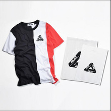 Gosha Rubchinskiy Palace Skateboards 1: 1 High Quality T shirt Men 100% Cotton Summer Style t-shirt Men Stripe Tee 3 Color