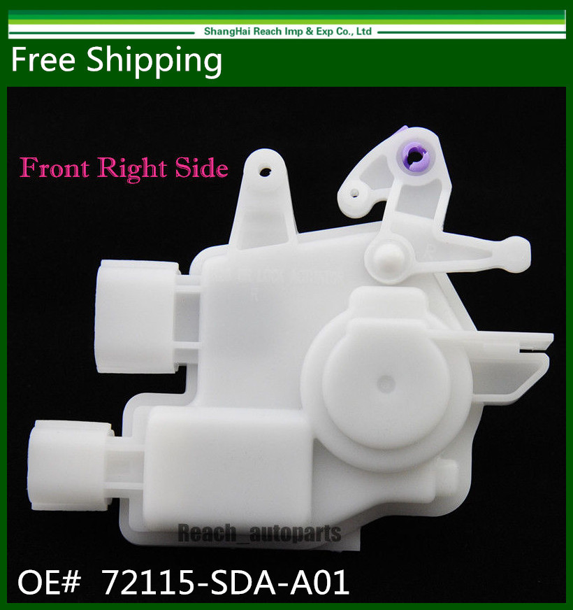 Free Shipping New Door Lock actuator Front Right Side For Honda Acura Accord OE# 72115-SDA-A01