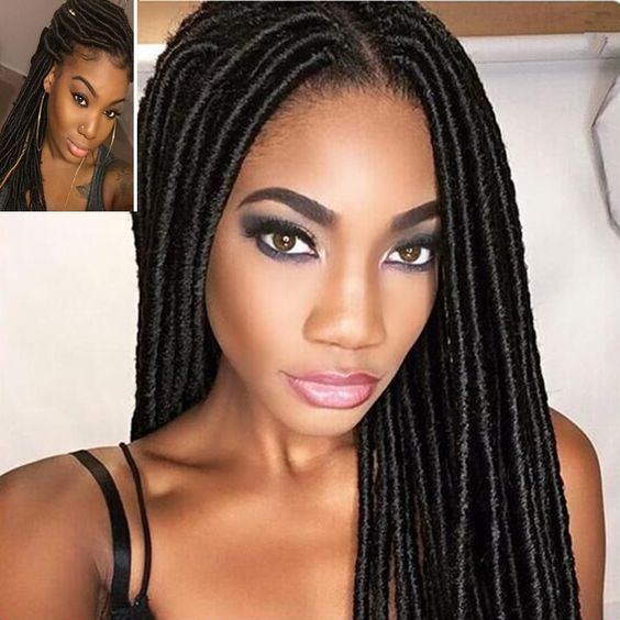 ... braids kinky straight hair afro braid hair black style sexy crochet