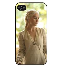 Cool TV Game Thrones Daenerys Targaryen Custom mobile cell phone case for iPhone 4 4s 5 5s 5c 6 6s 6plus 6s plus