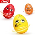 Children classic Toys Rascal planet inverted gyro light magic new play music tumbler toy gyroscope can