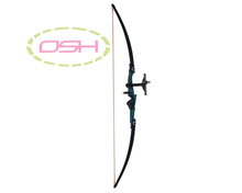 New version bow and arrow 51lbs(24kg) Outdoor shooting sports recurve glass fiber bow archery hunting bow