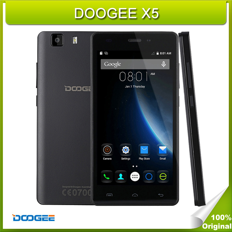 Doogee x5, x5 x5 pro 5,0 7- android 5,1 telefono mt6580  1.3  1  / 2  ram 8  / 16  rom otg  sim wcdma gsm