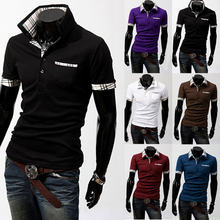 2016 Top Fashion New Brand Men’s Polo Shirts Summer Style Polos Short Sleeve Solid Shirt Sports Jerseys Golf Tennis Blouse 3XL