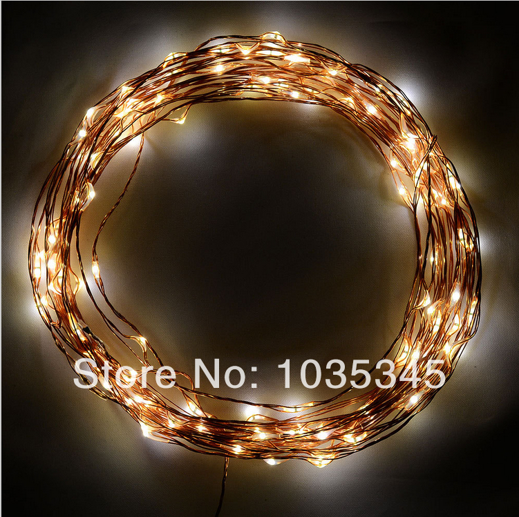 Starry String Lights 20ft 6m 120 Warm White Led Lights On Starry String Lights Lights On Copper Wire