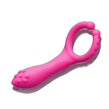 2016 Vibrating Clip Adult Sex Toy for Woman Men Delay Ring Vibrator Environmental Sex Products Waterproof Mute Sex Machine PY291