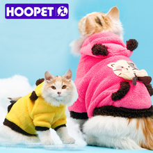 pet clothes soft two-sided coral fleece super cute sweet cat patterned warm dog cat clothes products for ainimals HOOPET #K