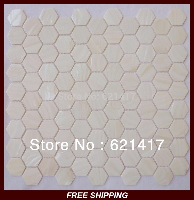 mother of pearl mosaic, white freshwater shell mosaic tile, backsplash mosaic tile, bathroom mosaic tile