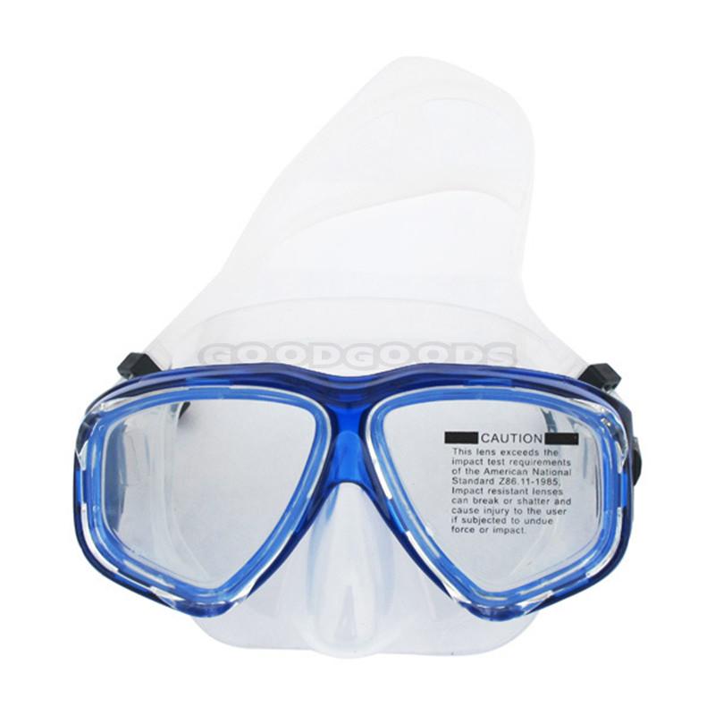 SBART Water Sports Training Snorkeling Swimming Glasses Equipment Anti-Fog Silicone Scuba Diving Mask Goggles Full-dry Snorkel
