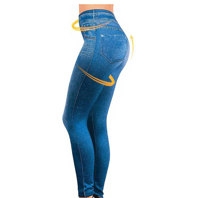 2016 Женщины Леггинсы Джинсы Леггинсы Черный Jeggings Причинно Плюс Размер Jeggings femal серо-Голубой Брюки Горячие Брюки nz001