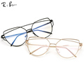 RTBOFY Vintage Eyewear Frame Myopia Glasses Clear Lens Women Spectacle Frame Men Eyeglasses Optical Glasses Frame