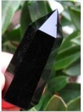 Rare NATURAL OBSIDIAN POLISHED CRYSTAL POINT Healing free shoping