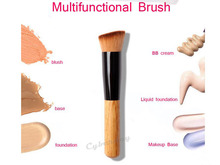 1Pcs Multi-Function Professional Makeup Brushes Powder Concealer Blush Foundation Make up Brush Set Wooden Kabuki for Mac MakeUp