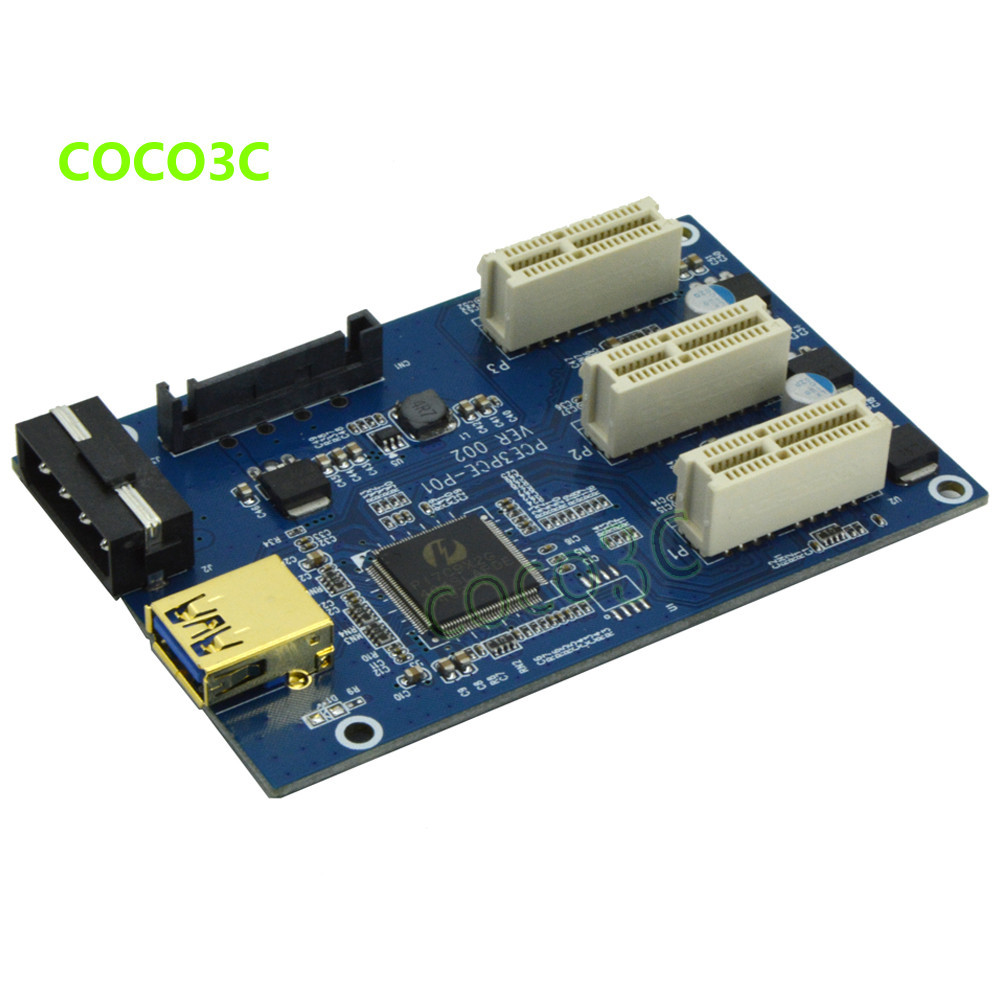 Pci express slots used for