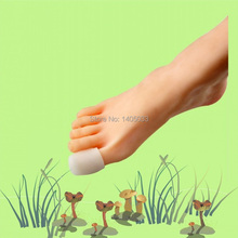 2PCS 1Pair Big Toe Protector New Super Soft Silicone Gel Pain Relief Toe Spacer to Relieve