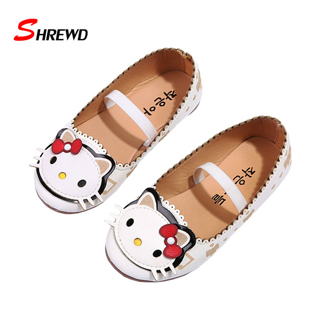 Девушка Дети Shoes 2016 Осень Новая Мода Мультфильм Новорожденных Девочек Shoes Резинкой Милые Случайные Дети Shoes Insole 13.5-22 см 9299 Вт