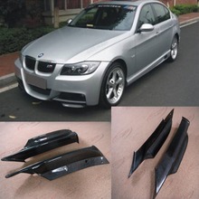 Carbon Fiber Front Splitter Aprons Cupwing Fit For BMW 3Series E90 M-Sport 2005-2008