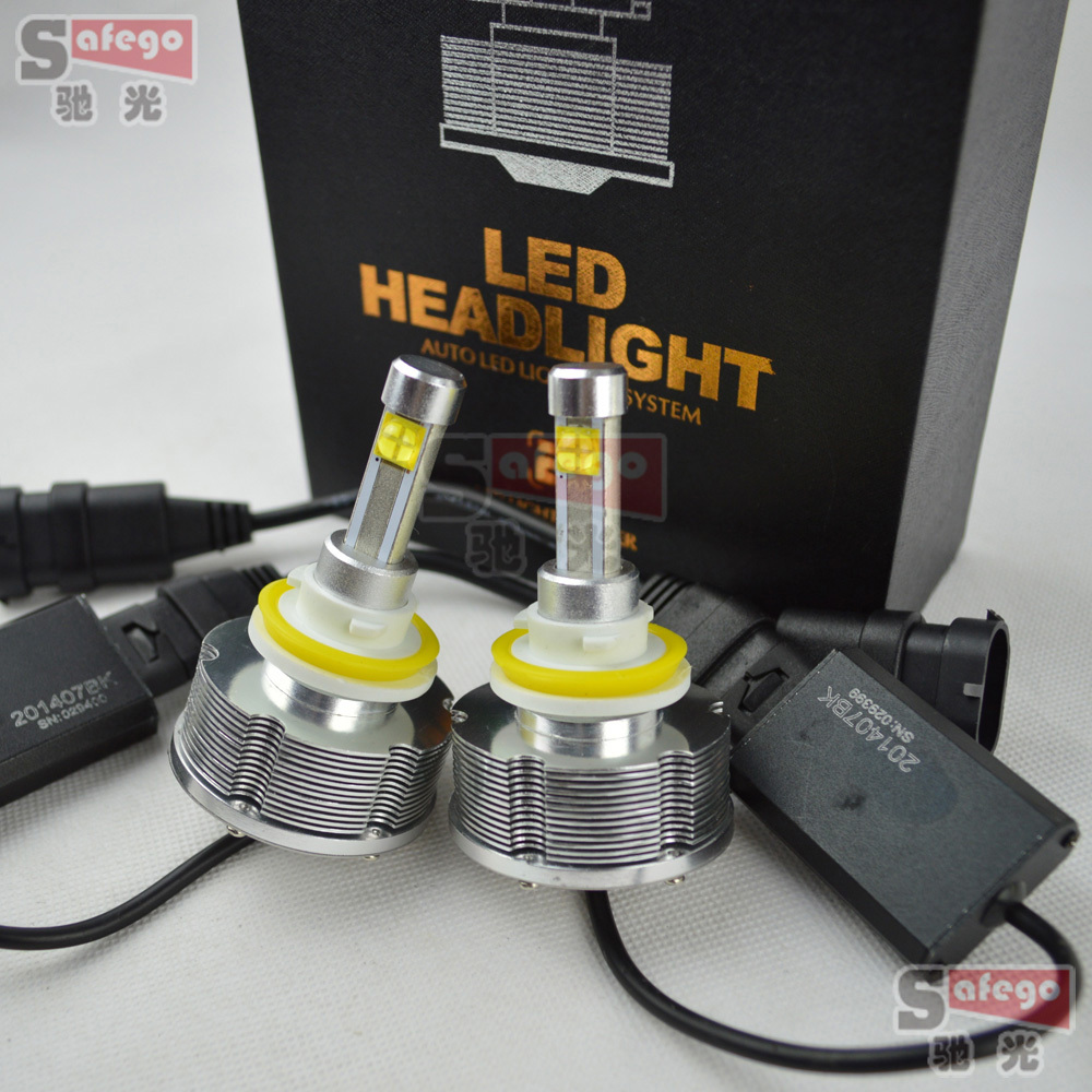 1set 40W U.S. cree H11 h7 led headlights car H1 H3 H4 H7 H8 H9 H11 9005 9006 LED headlight headlamp bulbs 4800LM