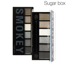 Sugar Box 6 Colors Eyeshadow Palette Glamorous Smokey Eye Shadow Makeup Makeup Kit S 04