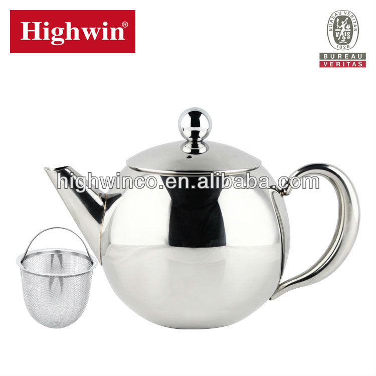 Export price factory direct sale 0 5L hot sale stainless steel teapot tea set tea kettle