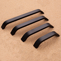 Aluminium Alloy Black White 192mm Door Handles Kitchen Cabinet Cupboard Wardrobe Drawer Pull Knobs Accessories