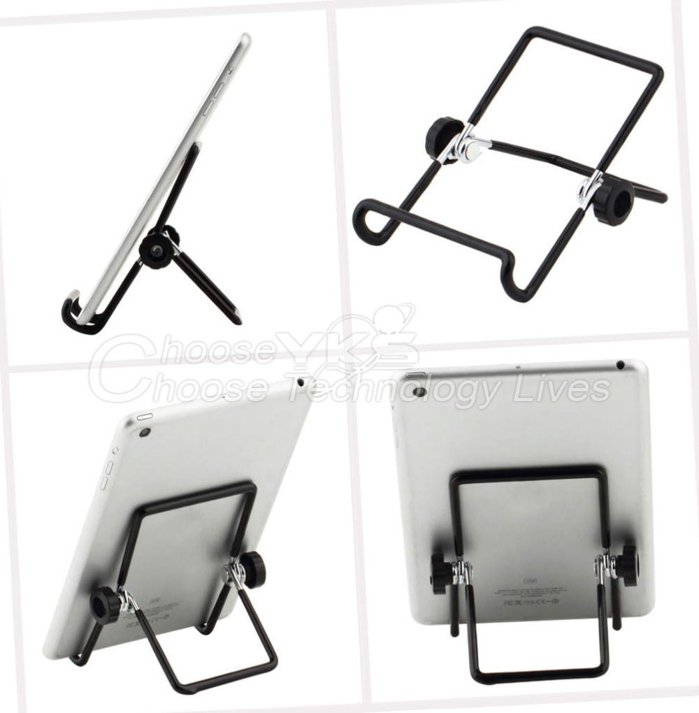 1 pcs black Adjustable Foldable Tablet PC Stand Holder for 7 inch Tablet PC Free Drop