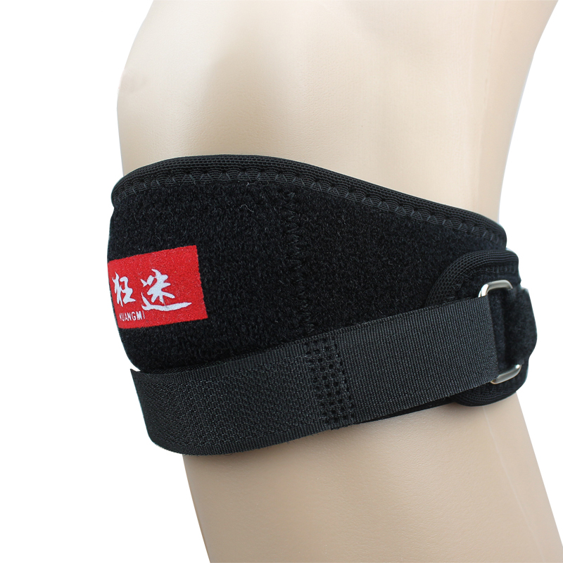 Adjustable Jumpers's Knee pads Protection Double Pressure Patellar Knee