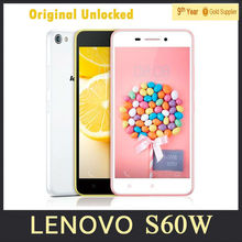 Original Lenovo S60 S60W Cell Phones Dual SIM Quad Core Snapdragon 410 64bit 5 0 inch