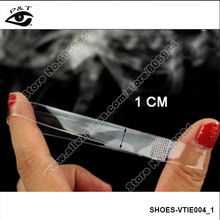 Clear Elastic Adjustable Straps Transparent Shoe Bands for loose Shoes Accessories 10 pairs/lot Free Shipping